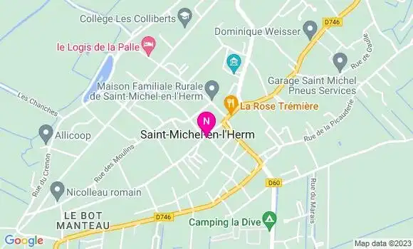 Localisation Mtre Laguerie François Xavier