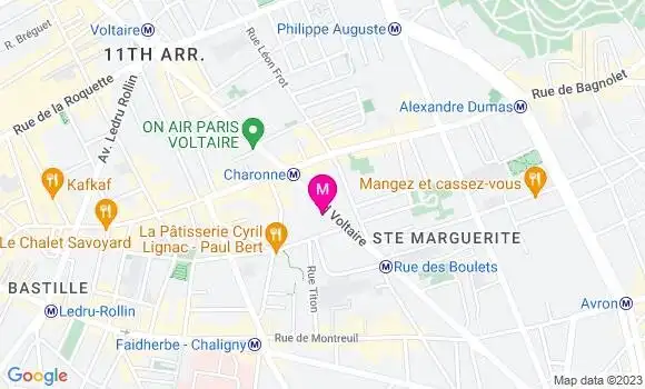 Localisation Mtre Delaunay Magali