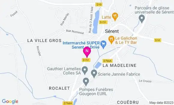 Localisation Mtre Guillouche Poudelet Laetitia