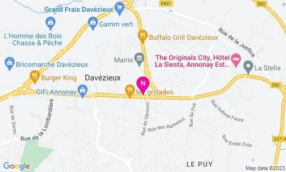 Localisation Mtre Heyraud Matthieu
