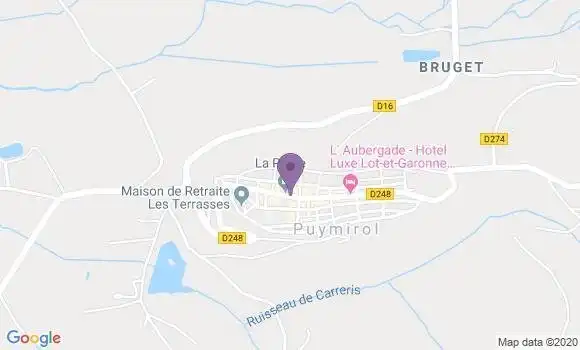 Localisation Mtre Augarde Olivier