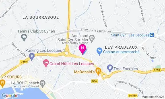 Localisation Mtre Bodin Sébastien