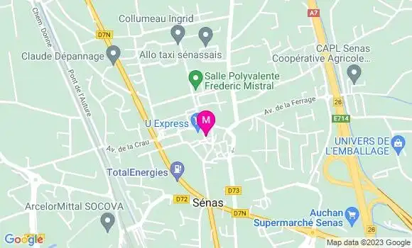 Localisation Mtre Silvy Coeffic Caroline