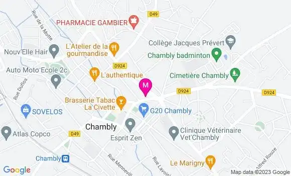 Localisation Mtre Moittié Laurie