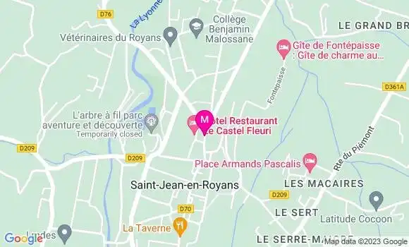 Localisation Mtre Andre Jean Christophe