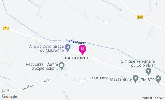 Localisation Mtre Giral Frédéric