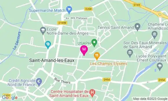 Localisation Mtre Lebegue Sophie