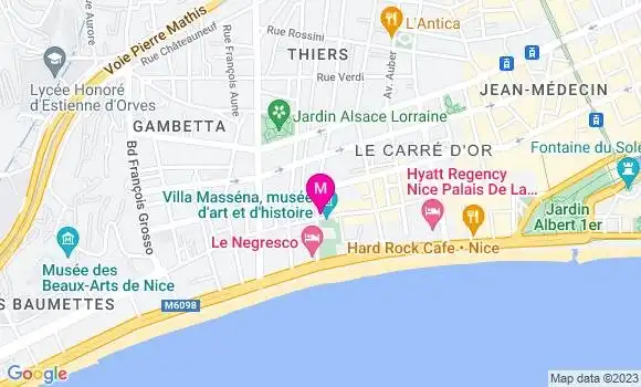 Localisation Mtre Camous Diane