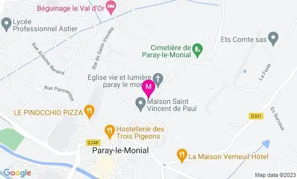 Localisation Mtre Bernard Brunel Victor
