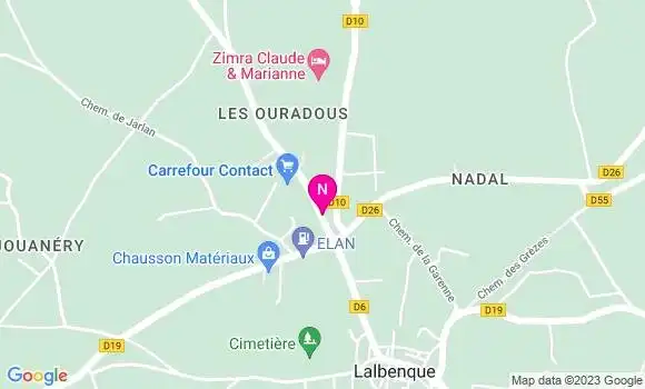 Localisation Mtre Bouzou Julien