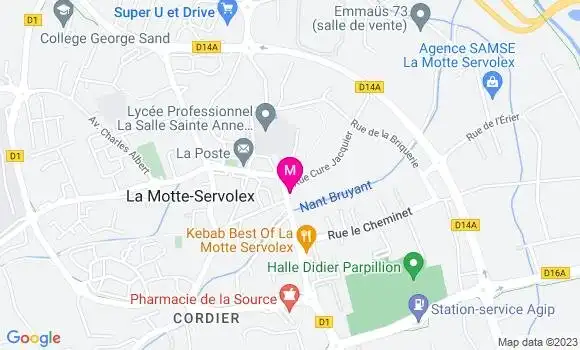 Localisation Mtre Prevost Sonia