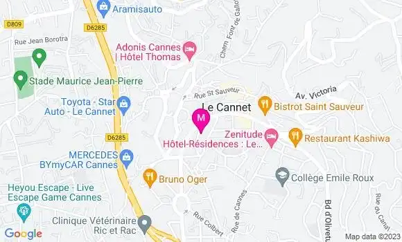 Localisation Mtre Orgolesu Florent