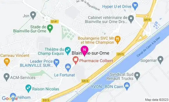 Localisation Mtre Richard Olivier