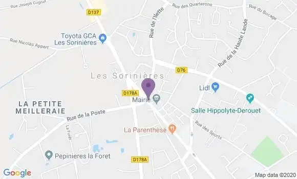 Localisation Mtre Breteche Laurent