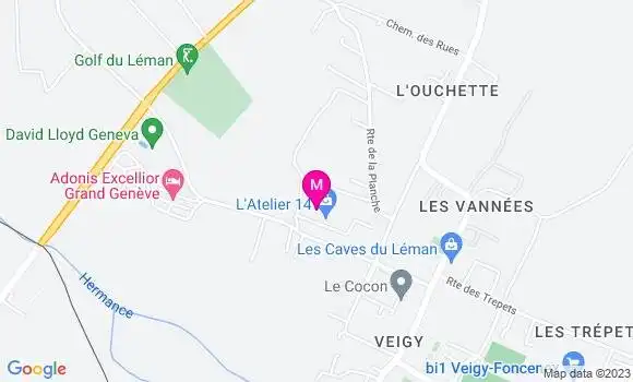 Localisation Mtre Uvalle Sandrine