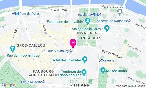 Localisation Mtre Belguerras Fanny