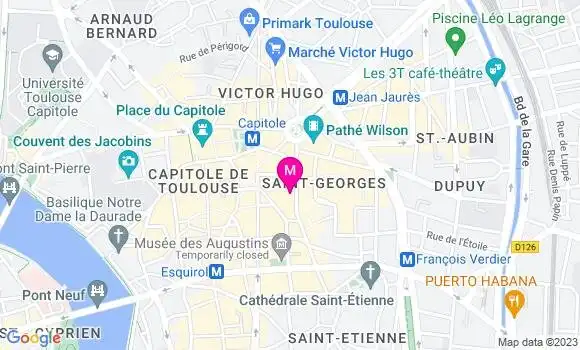 Localisation Mtre Ortet Sophie