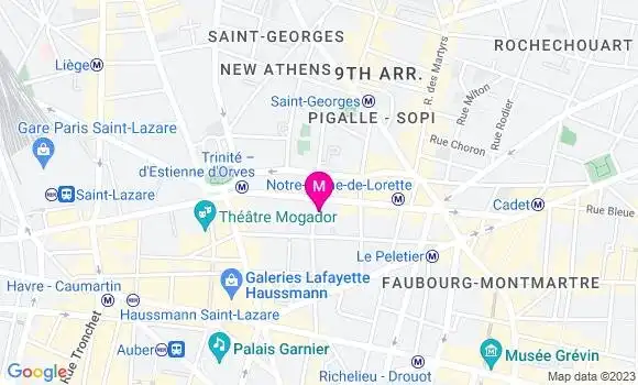 Localisation Mtre Resta Emilie