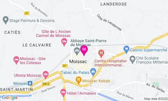Localisation Mtre Auguste Fanny