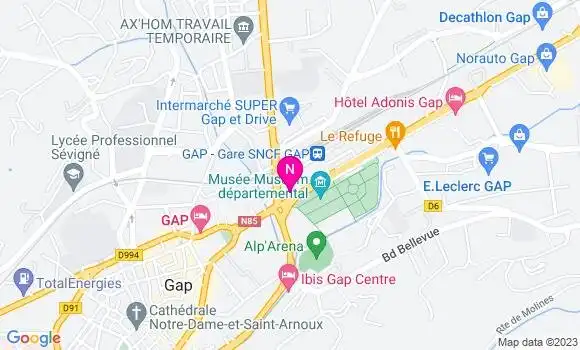 Localisation Mtre Ponce Marion