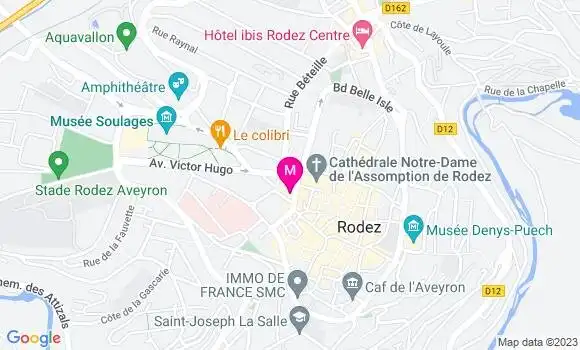 Localisation Mtre Cortes Anne Sophie
