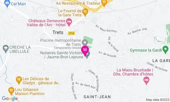 Localisation Mtre Durand Cécile