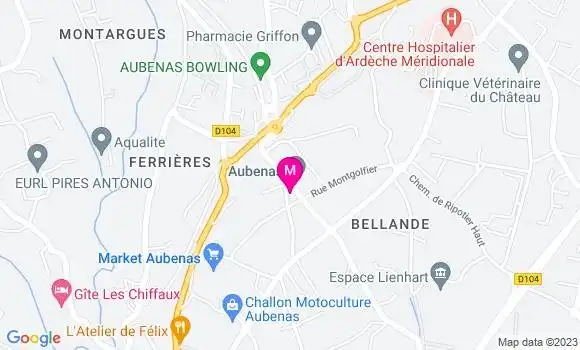 Localisation Mtre Humbert Nathalie
