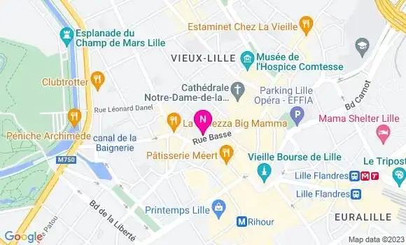 Localisation Mtre Hibon Servane