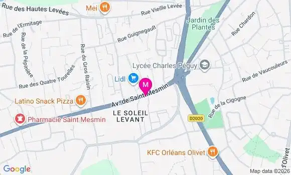 Localisation Mtre Joly Gillette Aurore