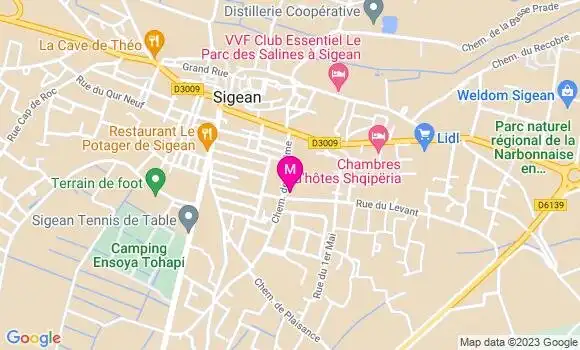 Localisation Mtre Fourcadet Elodie