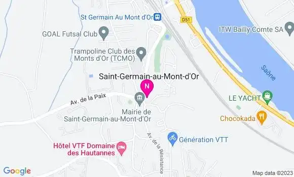 Localisation Mtre Vacher Stéphane