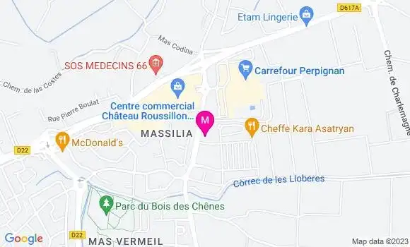 Localisation Mtre Hauth Edouard