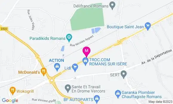 Localisation Mtre De Gestas de L