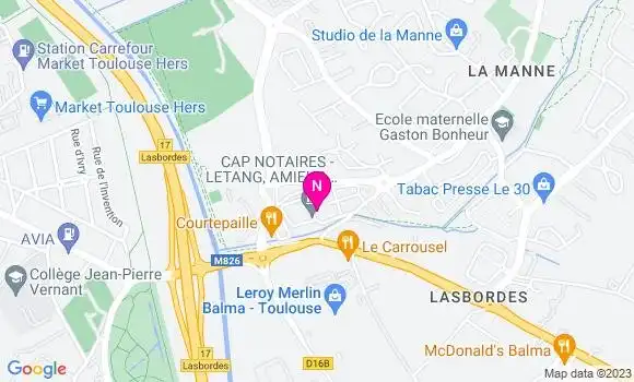 Localisation Mtre Martel Amiel Marine