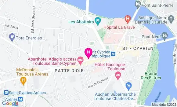 Localisation Mtre Dumont Anne
