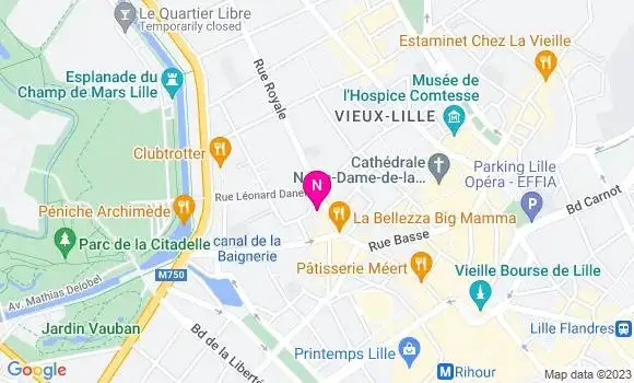 Localisation Mtre Bulteau Coline