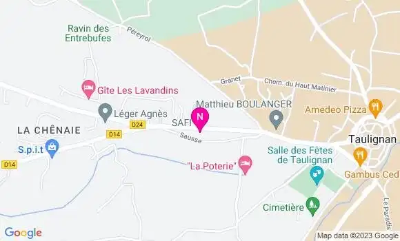 Localisation Mtre Drion Elodie