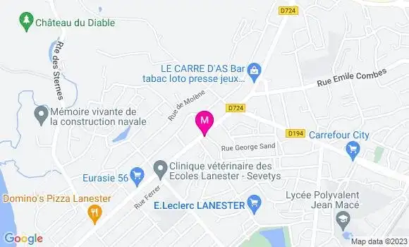 Localisation Mtre Gillet Antoine