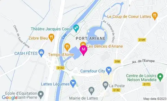 Localisation Mtre Gardenal Maxime
