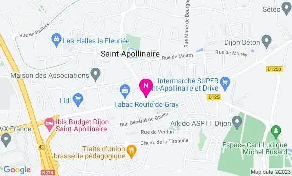 Localisation Mtre Debordes Isabelle