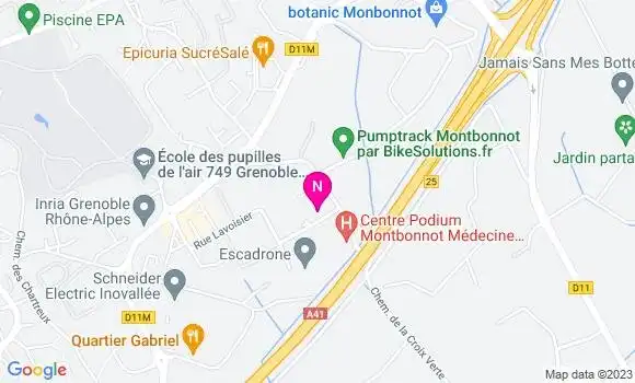 Localisation Mtre Tronet Delphine