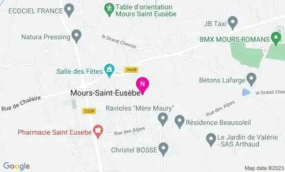 Localisation Mtre Franck Edouard