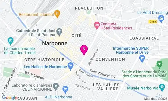 Localisation Mtre Duret Fabien