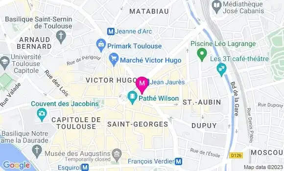 Localisation Mtre Pech Lagarde Isabelle