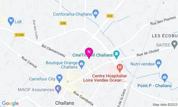 Localisation Mtre Potin Charlène