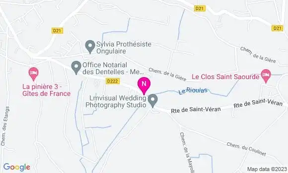 Localisation Mtre Méraud Beaume Clément