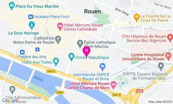 Localisation Mtre Regnier Marie