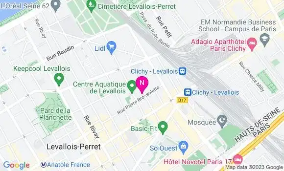 Localisation Mtre Constantin Bénédicte