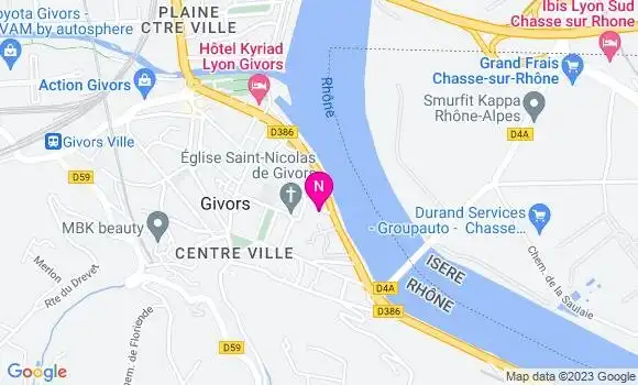 Localisation Mtre Josserand Marie