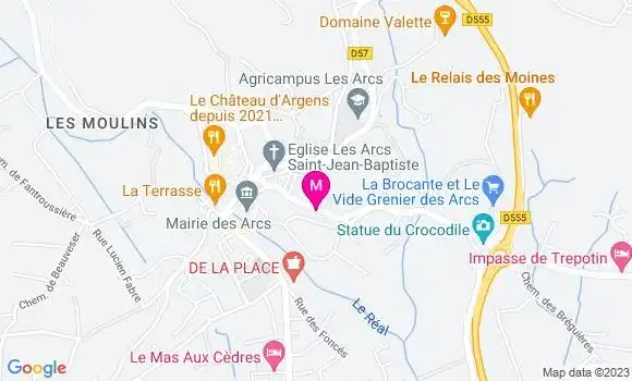 Localisation Mtre Rouanet Rigaud France